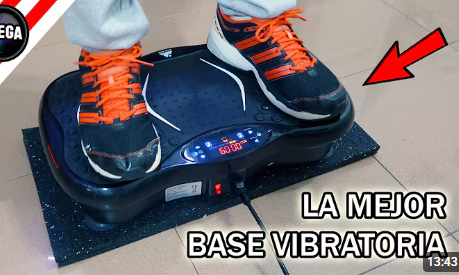 Cargar video: Entrena tu cuerpo completo con nuestra placa vibratoria profesional. 99 niveles de intensidad ajustables para todos los niveles de fitness. Ideal para tonificación muscular, pérdida de peso y recuperación. Dispositivo deportivo de construcción muscular con tecnología de vibración avanzada.